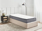 Matelas à ressorts ensachés avec gel mémoire H3/4 90x200 cm