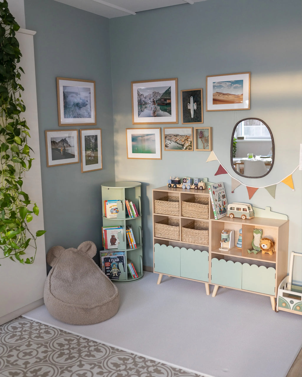 Étagère 86 cm Vert clair