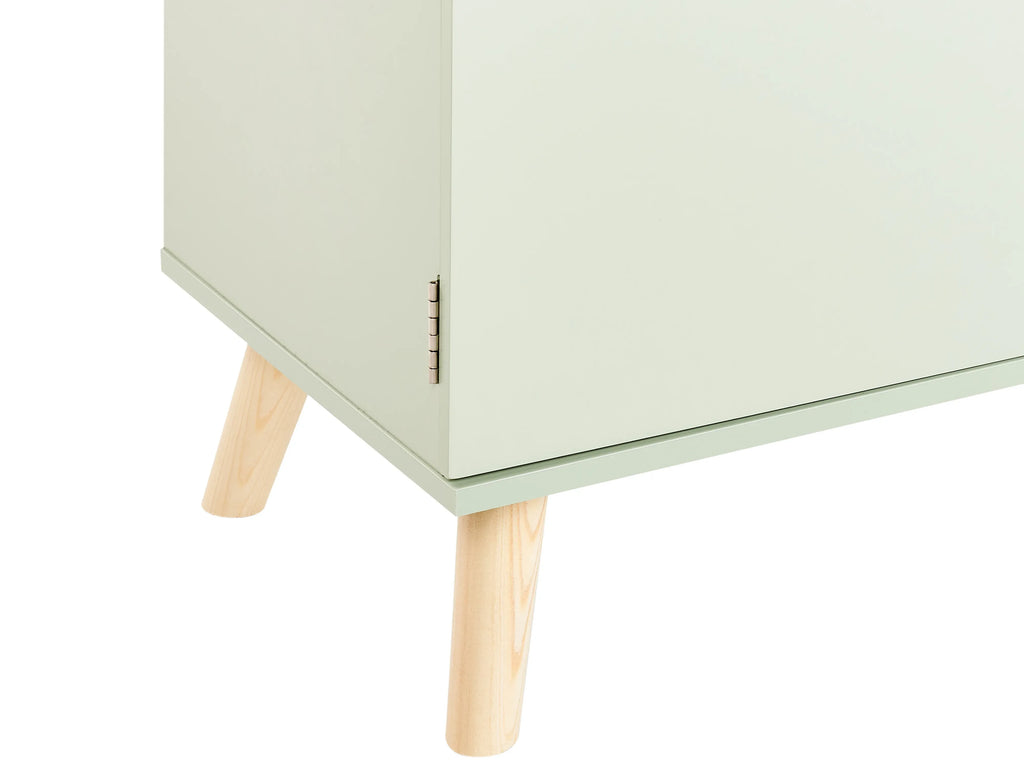 Armoire vert clair