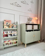 Armoire vert clair