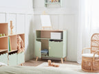Armoire vert clair
