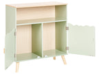 Armoire vert clair