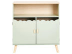 Armoire vert clair