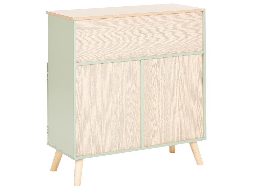 Armoire vert clair