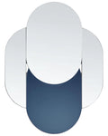 Specchio CHAILLON 60 cm 80 cm Blu