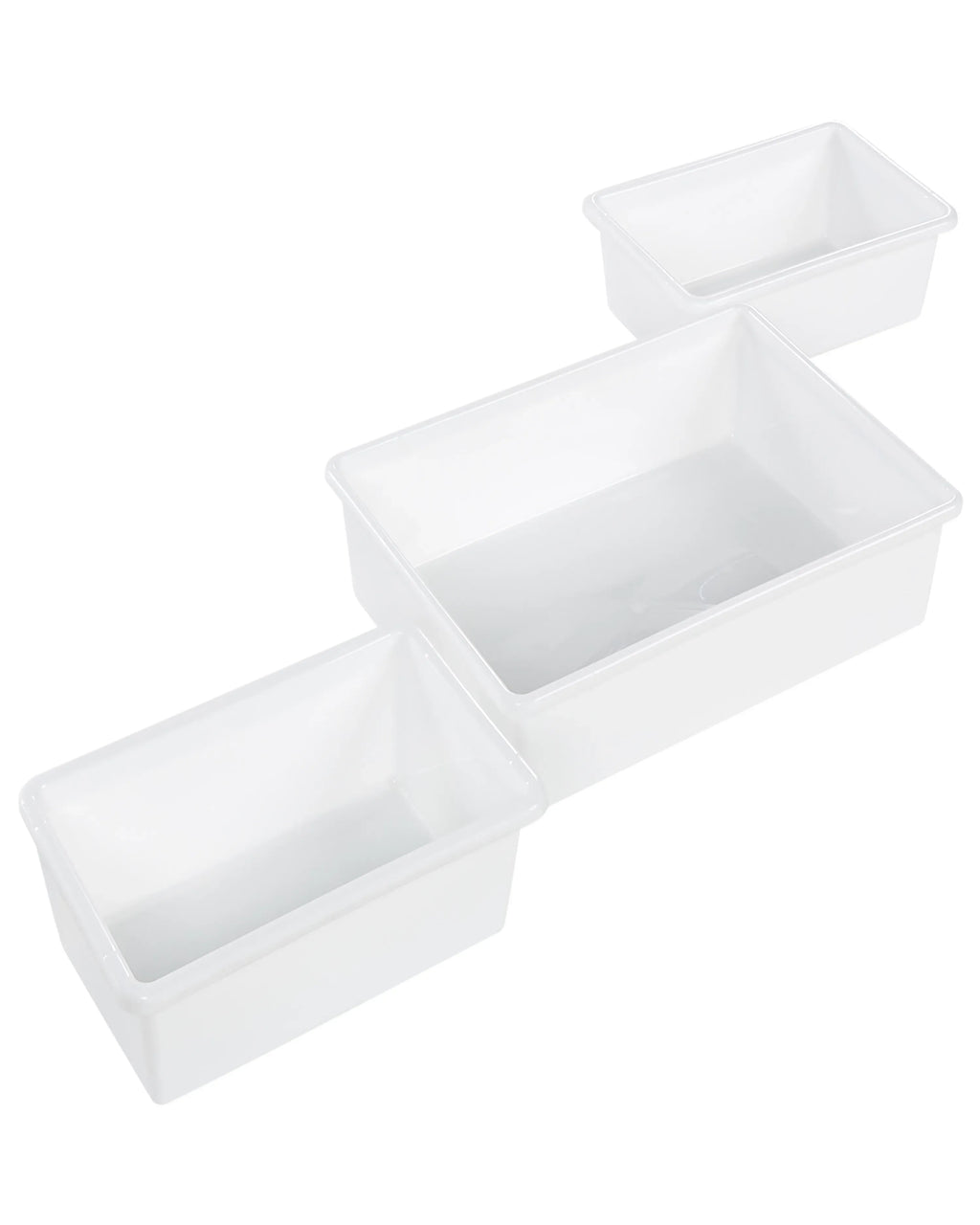 Étagère avec 9 bacs de rangement 78 cm Gris