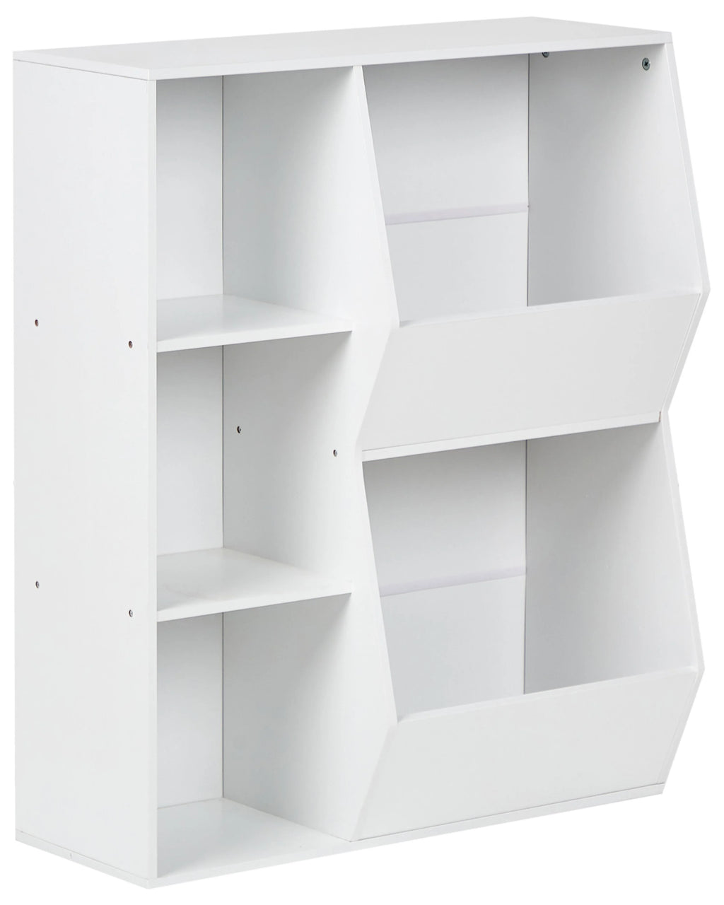 Meuble à 3 étagères 93 cm Blanc