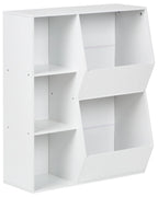 Meuble à 3 étagères 93 cm Blanc