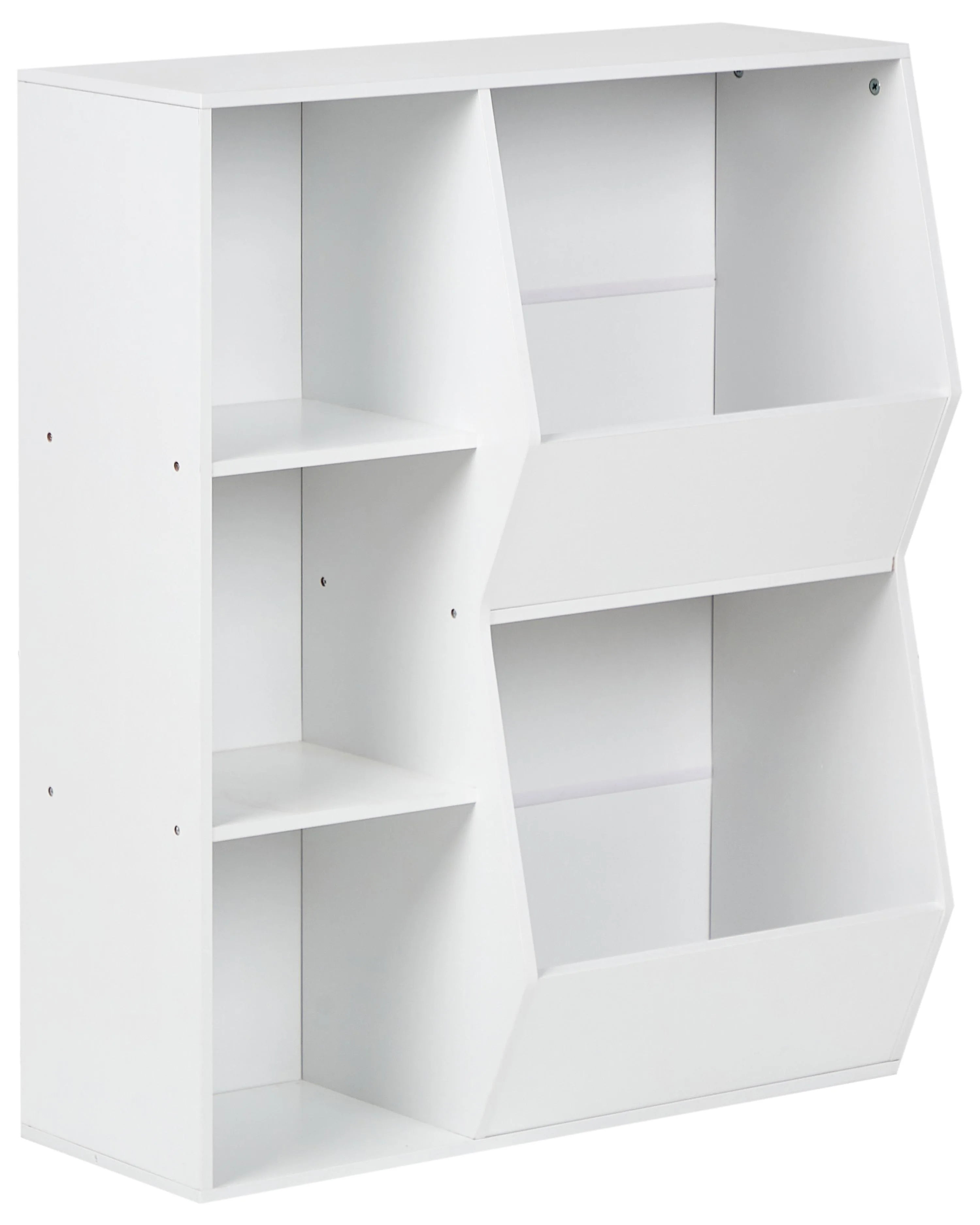 Meuble à 3 étagères 93 cm Blanc