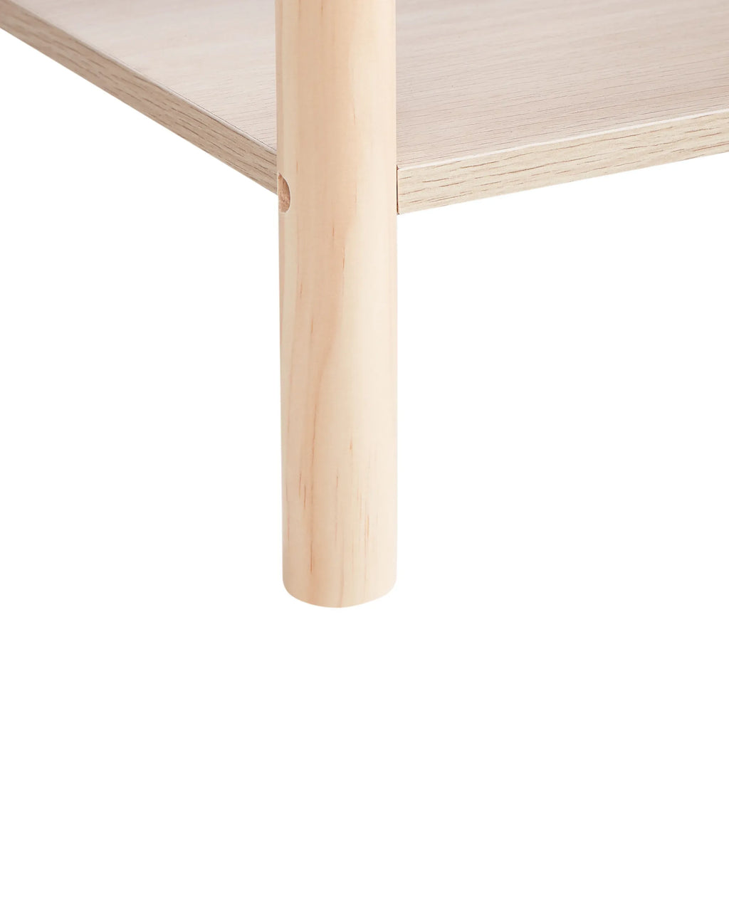 Table de chevet 1 tiroir Marron clair