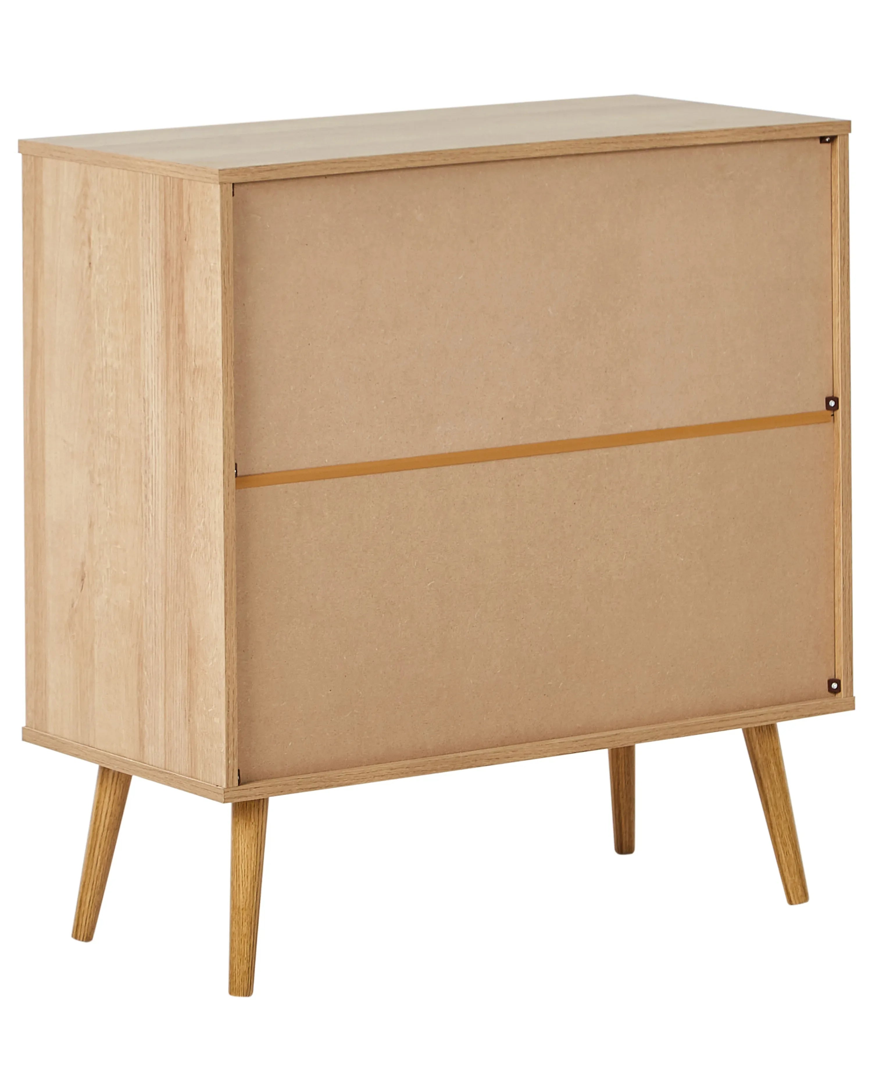 Vitrine en verre 80 cm Marron clair