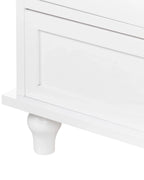 Vitrine d'exposition en verre 71 cm Blanche