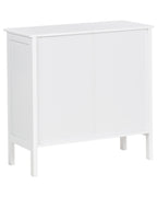 Vitrine en verre 80 cm Blanc
