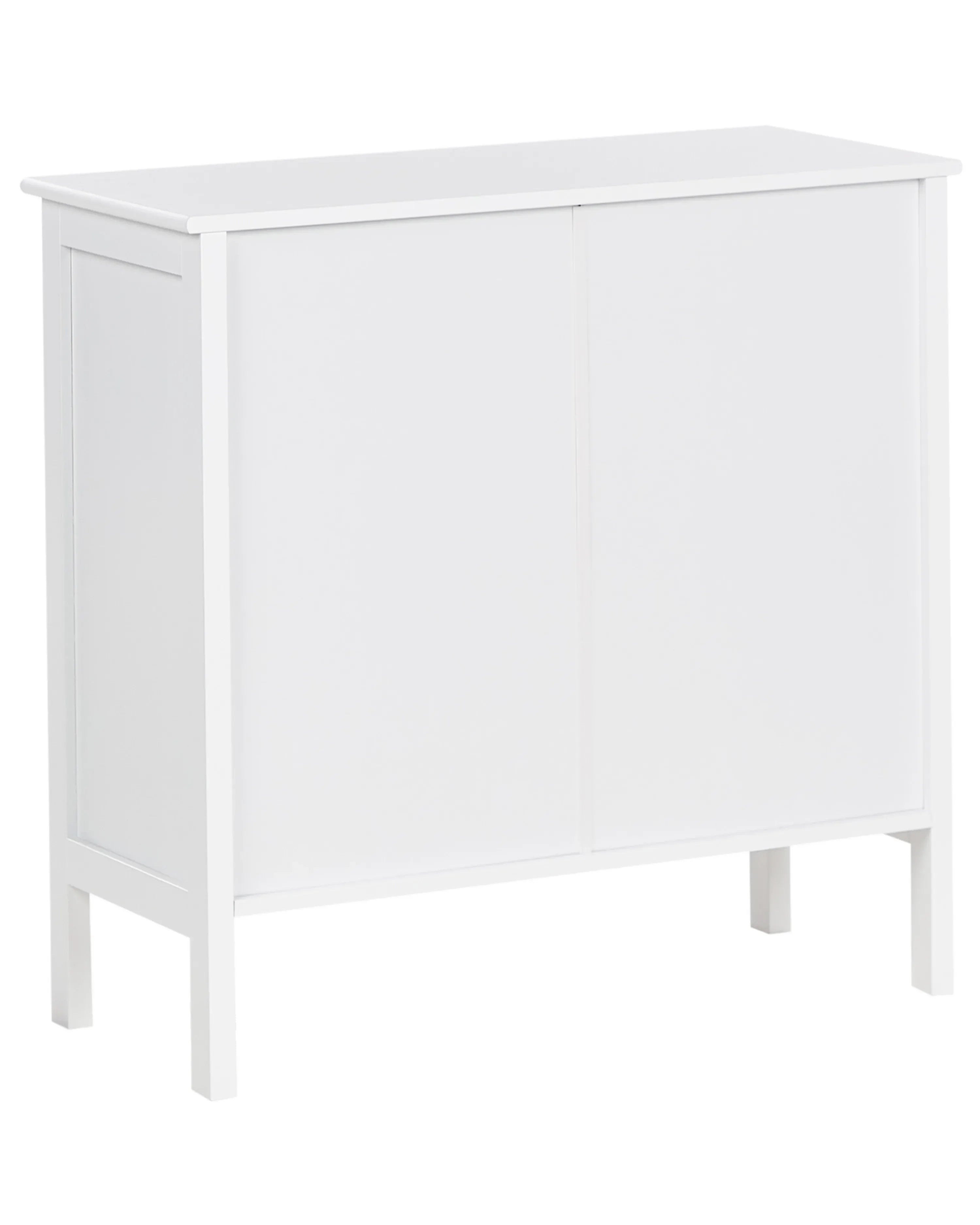 Vitrine en verre 80 cm Blanc