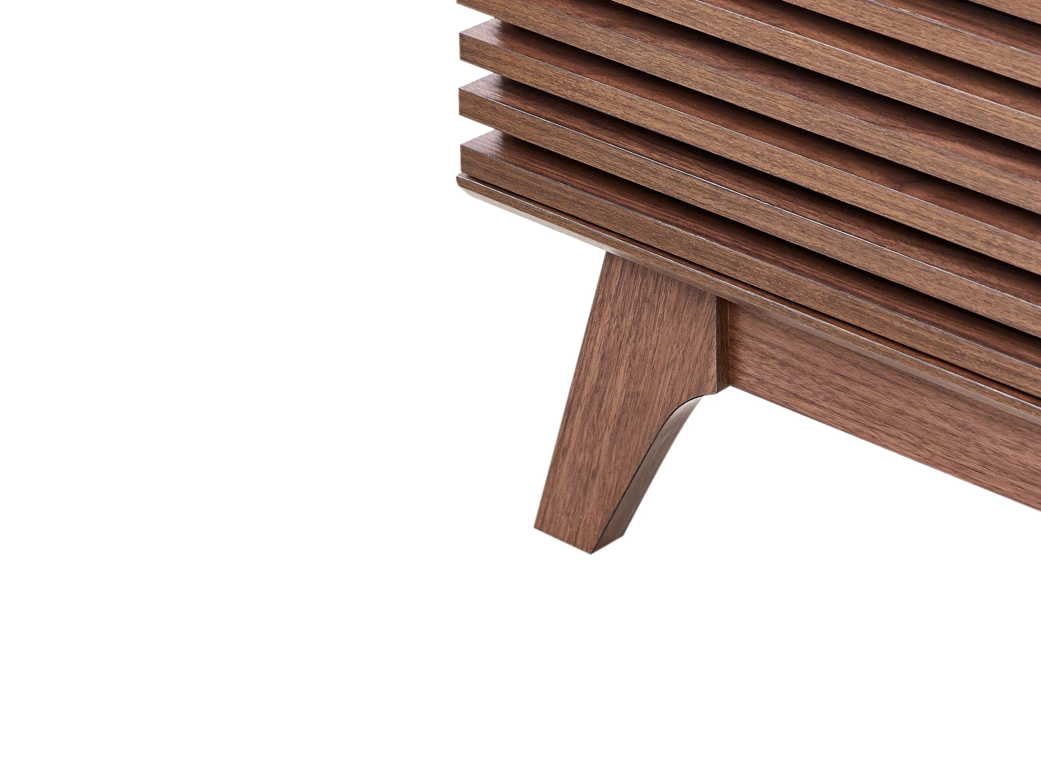 Meuble TV marron foncé