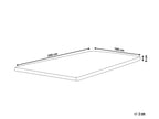 Surmatelas à mémoire de forme 180x200 cm