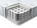 Matelas à ressorts ensachés H3/4 H2/3 180x200 cm
