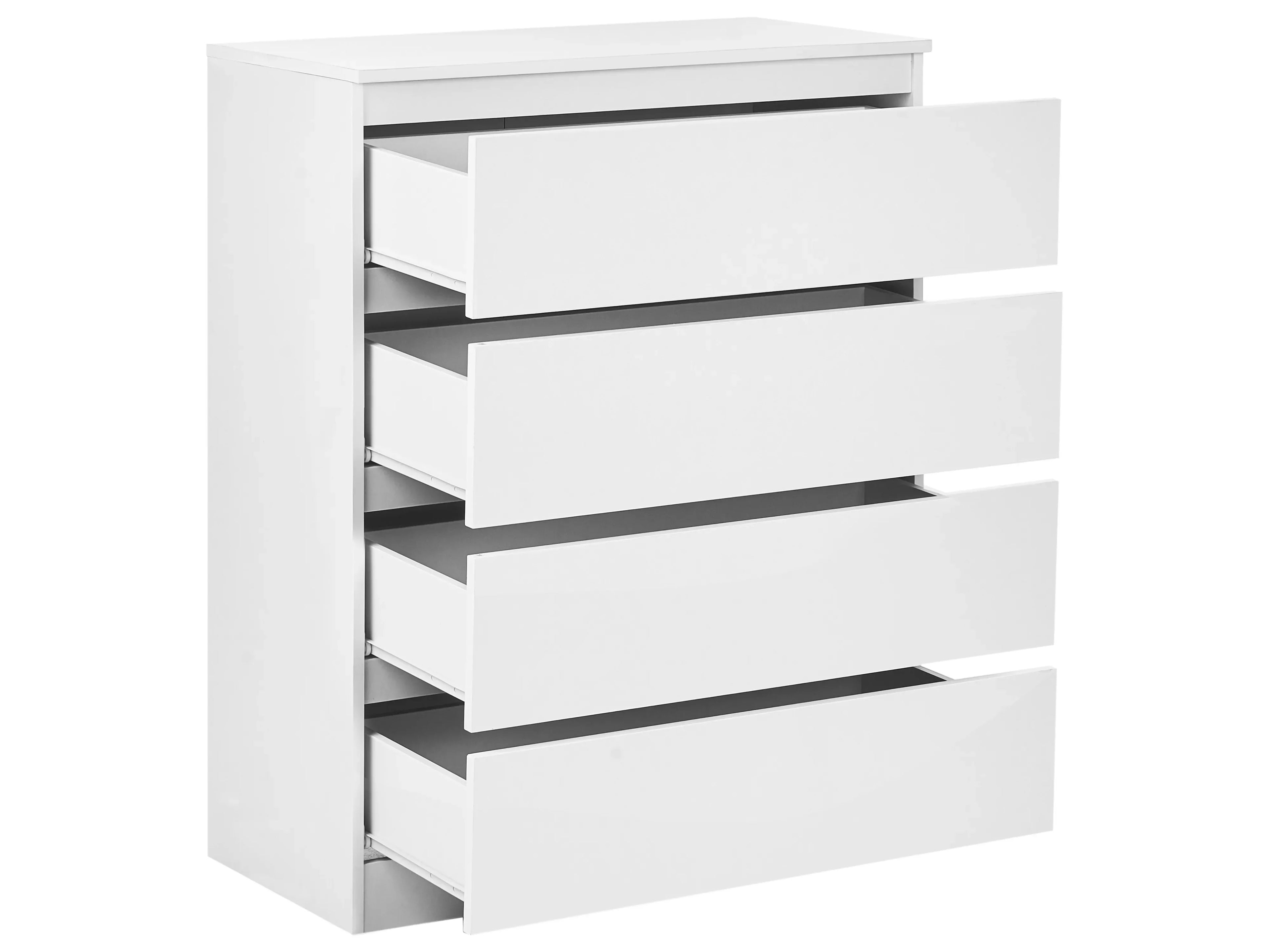 Commode 4 tiroirs Blanc