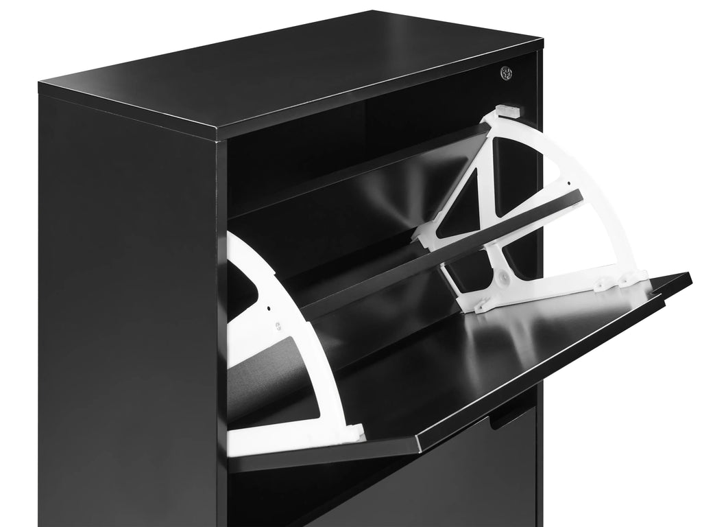 Meuble à chaussures noir
