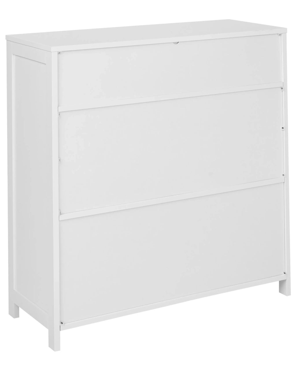 Vitrine d'exposition en verre 86 cm Blanc
