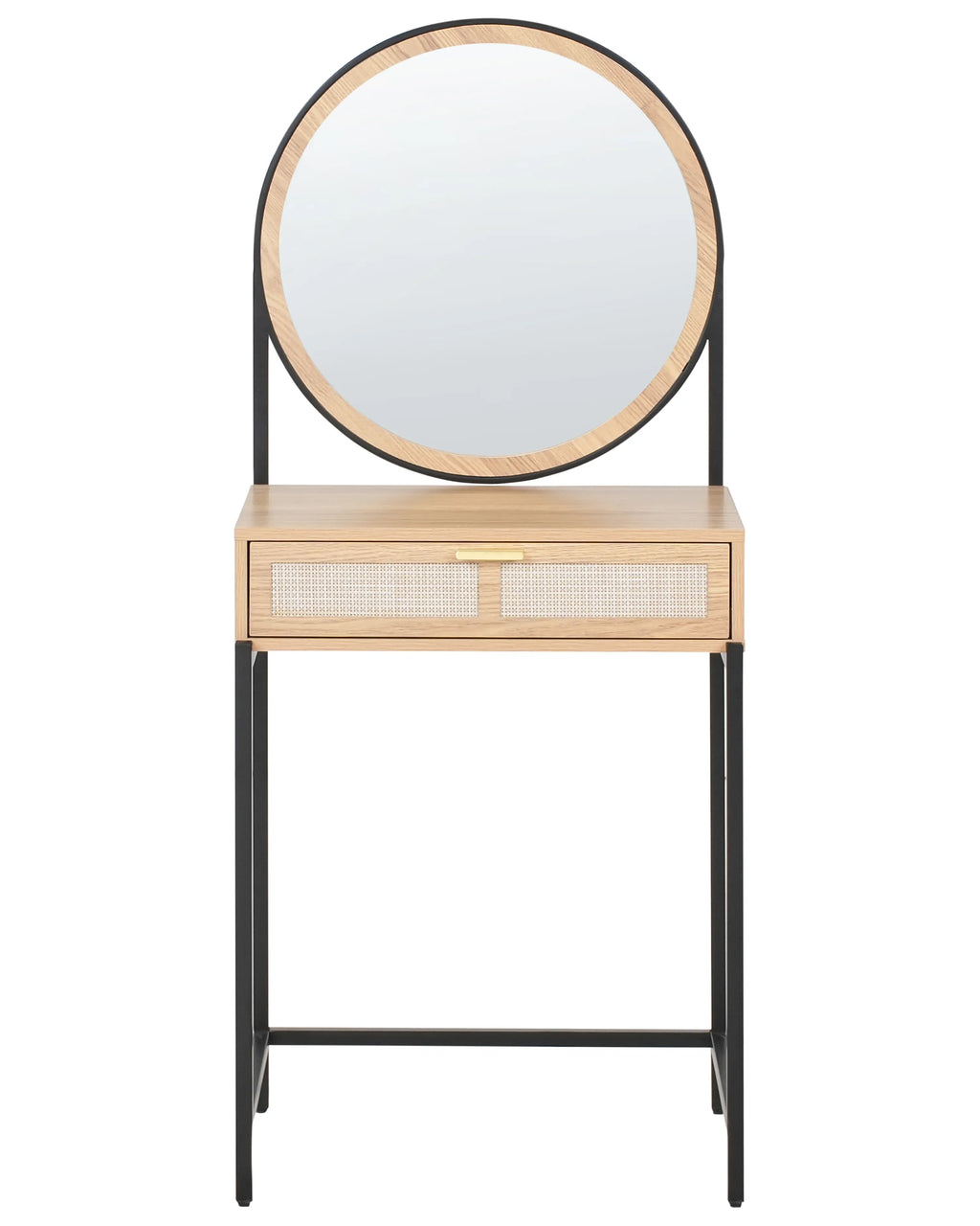 Coiffeuse avec miroir Marron clair