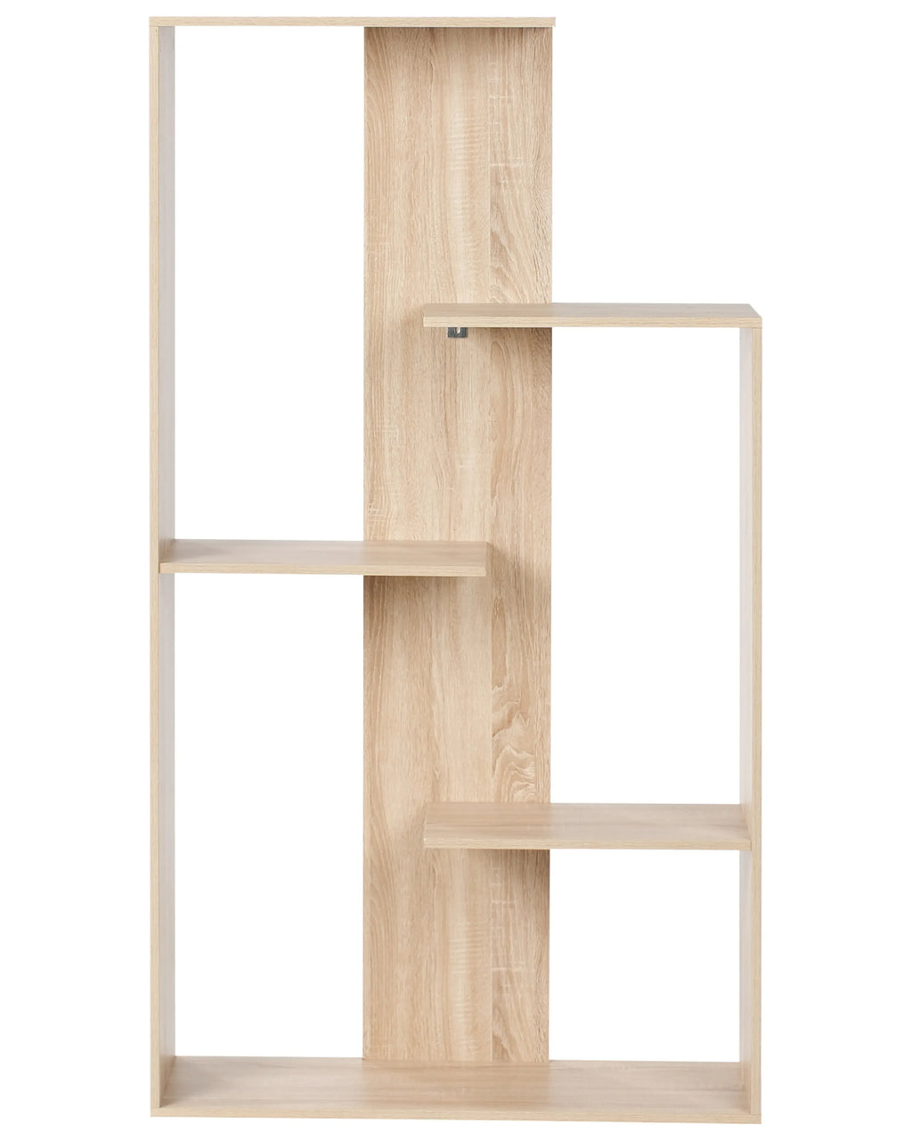 Bibliothèque 3 étagères 163 cm Marron clair