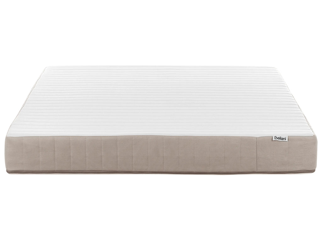 Matelas à ressorts ensachés en latex H3/4 160x200 cm déhoussable