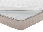 Matelas à ressorts ensachés en latex H3/4 160x200 cm déhoussable
