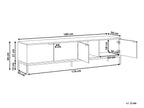 Meuble TV Blanc 180 cm