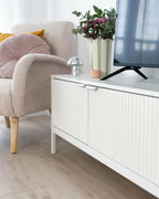Meuble TV Blanc 180 cm