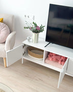 Meuble TV Blanc 180 cm