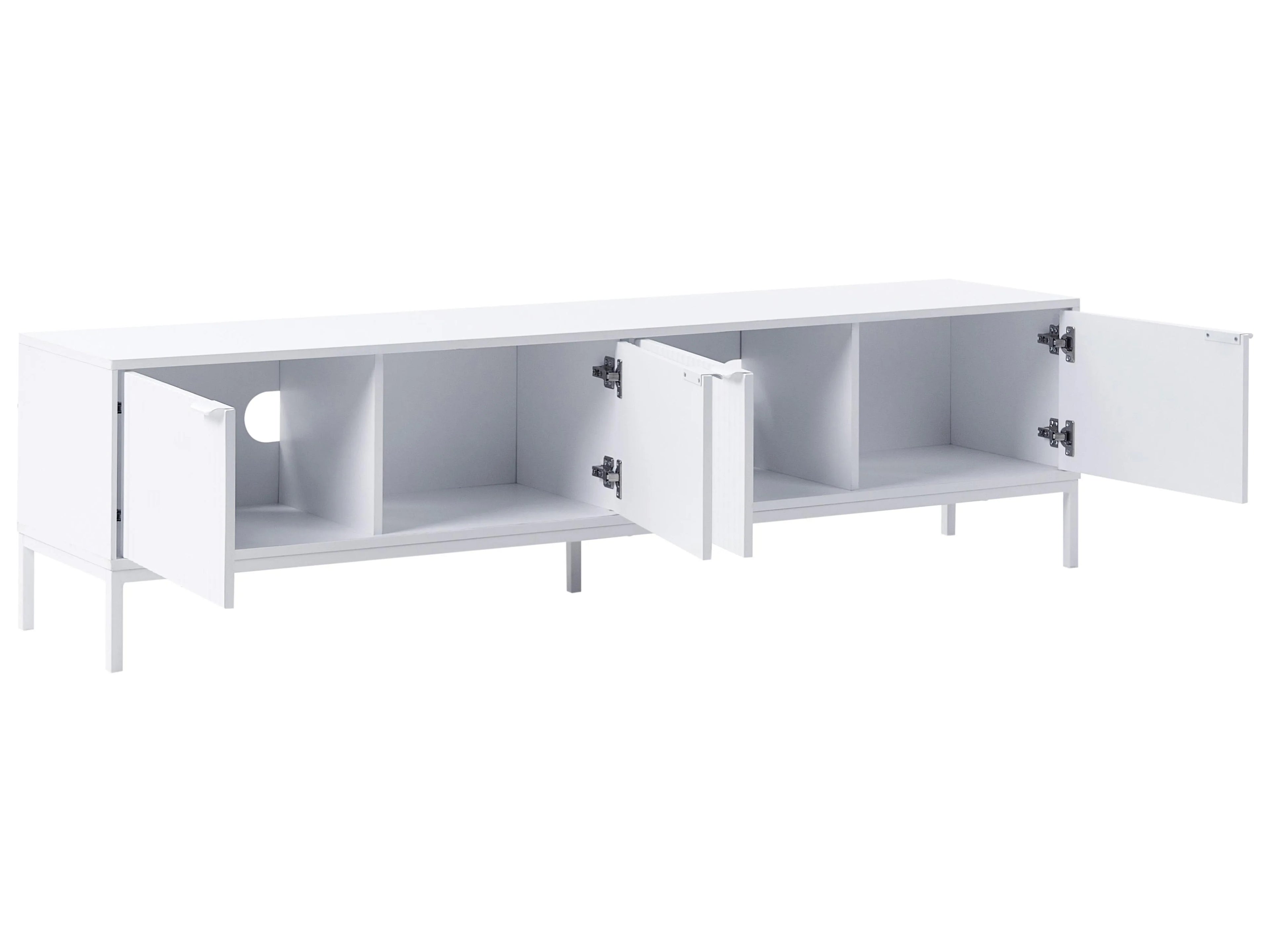Meuble TV Blanc 180 cm