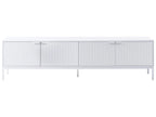 Meuble TV Blanc 180 cm