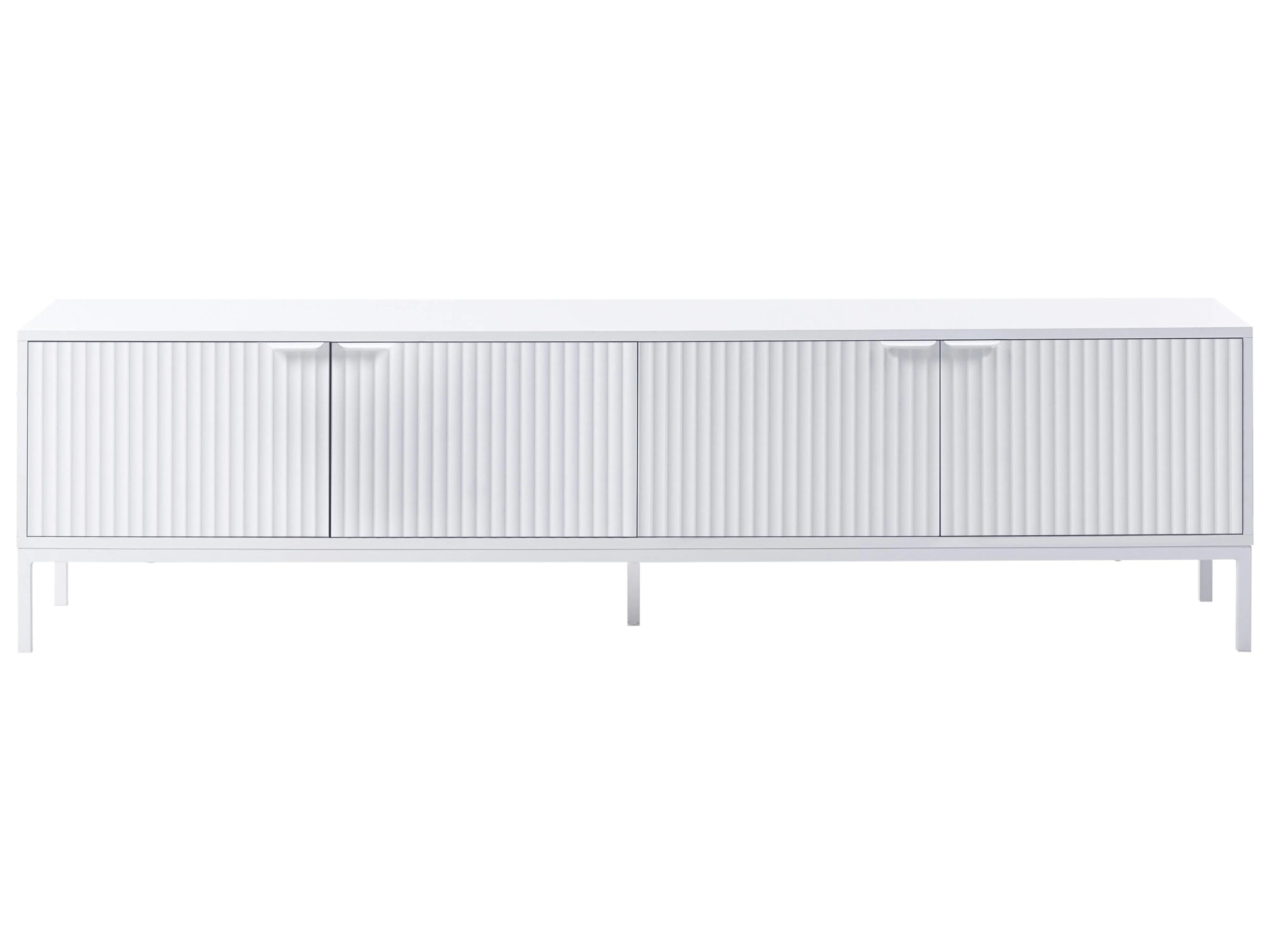 Meuble TV Blanc 180 cm