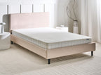 Matelas ressorts ensachés et mousse à mémoire de forme Dureté élevée H3/4 120x200 cm
