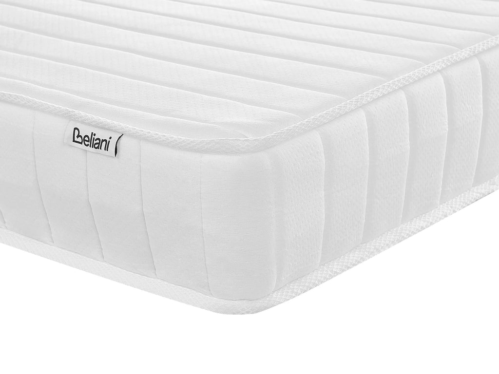 Matelas ressorts ensachés et mousse à mémoire de forme Dureté élevée H3/4 120x200 cm