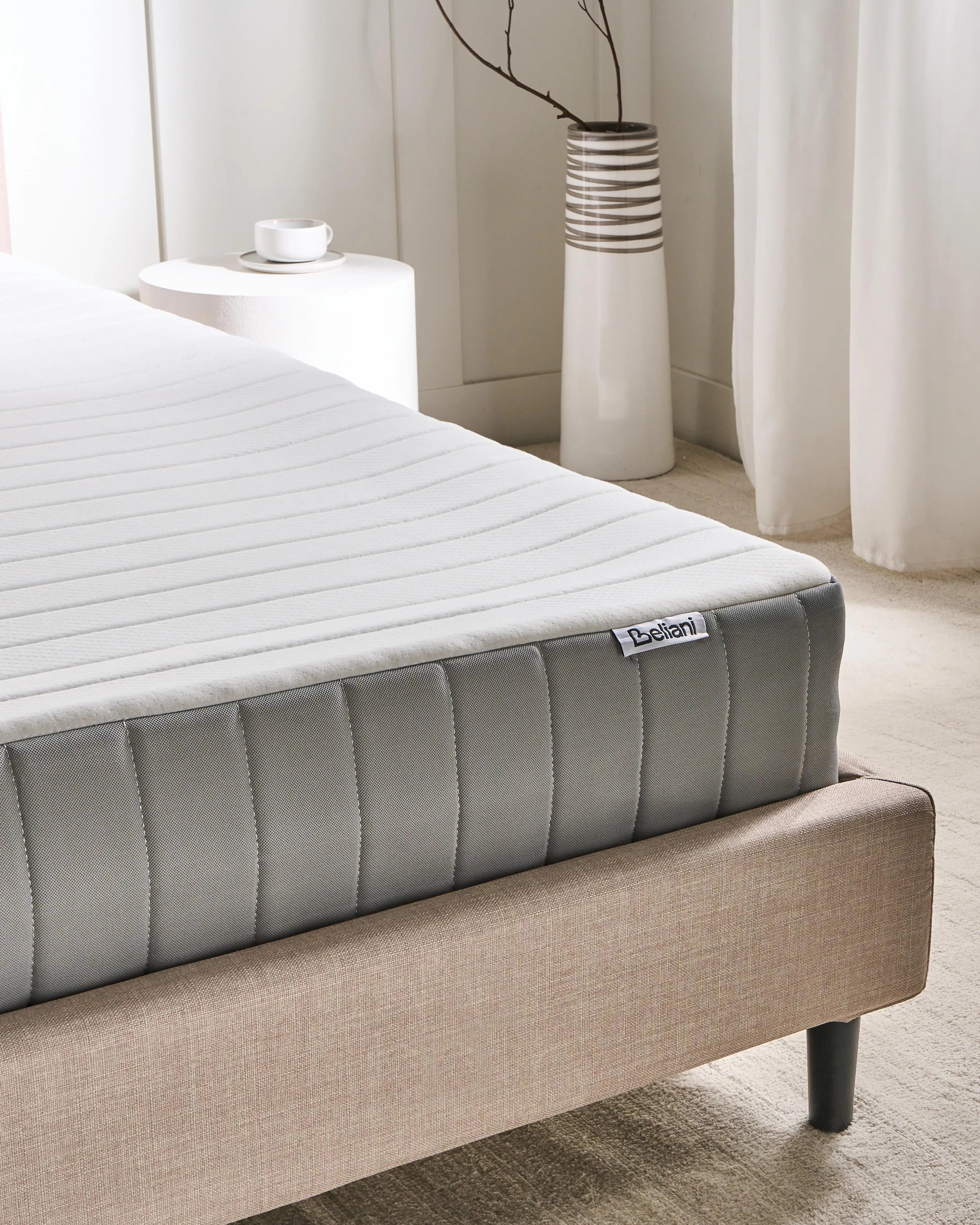 Matelas à ressorts ensachés Dureté moyenne H2/3 120x200 cm