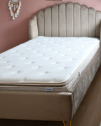Matelas à ressorts ensachés en latex H2/3 120x200 cm