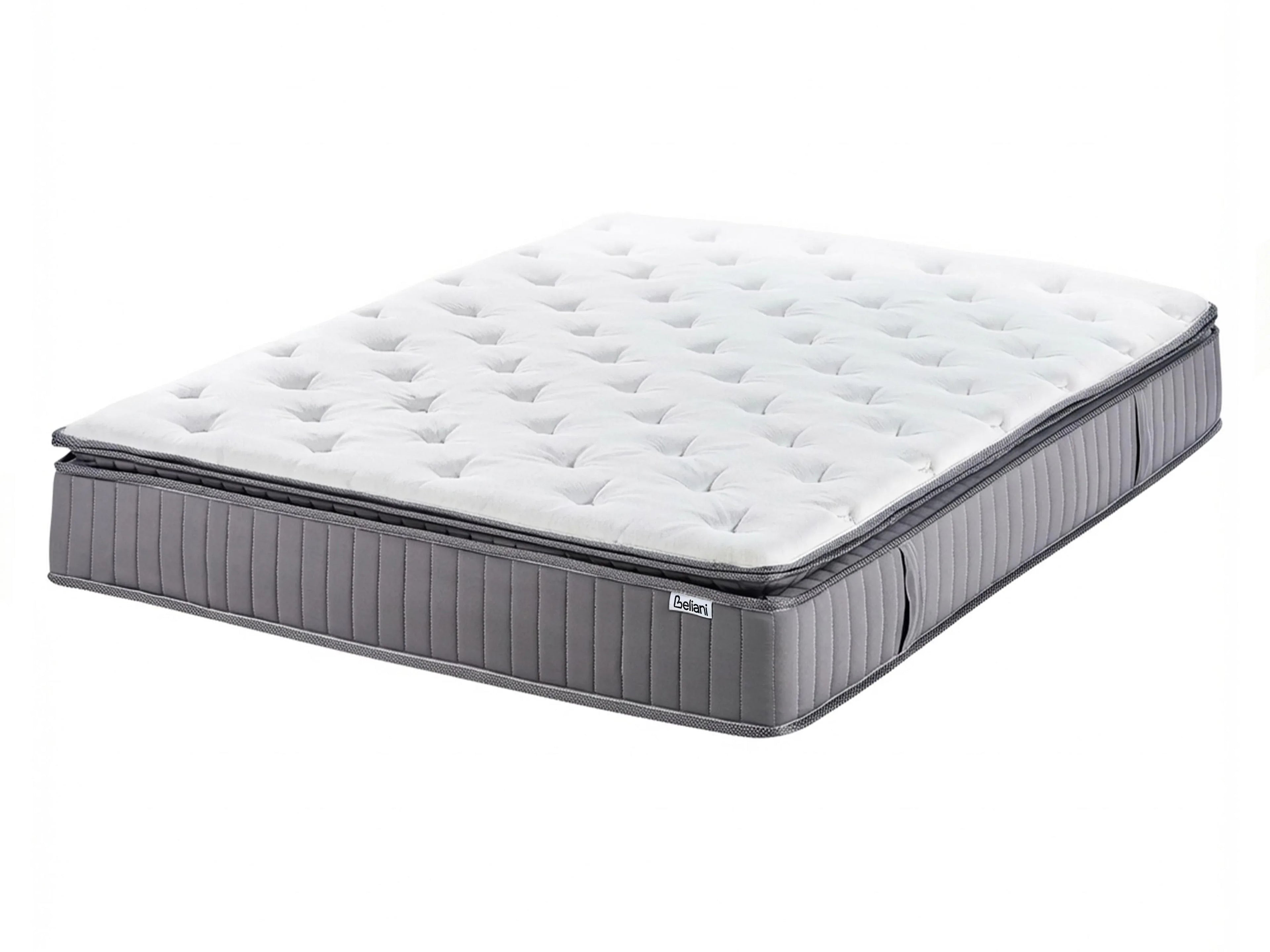 Materasso a molle insacchettate con schiuma memory gel PLEASANT Durezza media H2/3 120 x 200 cm