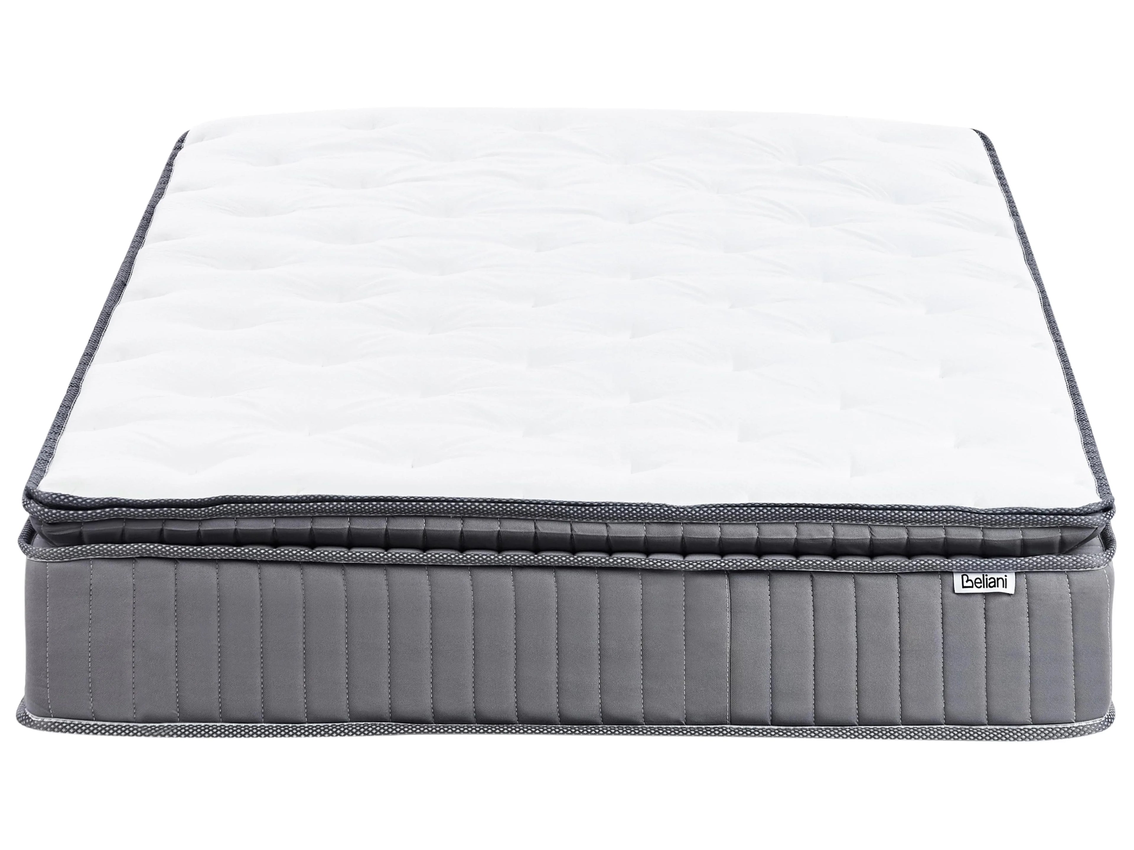 Matelas à ressorts ensachés avec mémoire de forme gel H2/3 120x200 cm