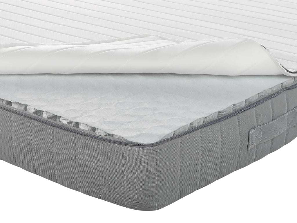 Matelas à ressorts ensachés et mousse à mémoire de forme Fermeté élevée H3/4 120x200 cm
