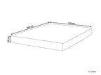 Matelas à ressorts ensachés en latex Fermeté élevée H3/4 120x200 cm