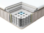 Matelas à ressorts ensachés en latex H3/4 120x200 cm