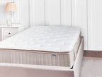 Matelas à ressorts ensachés en latex H3/4 120x200 cm