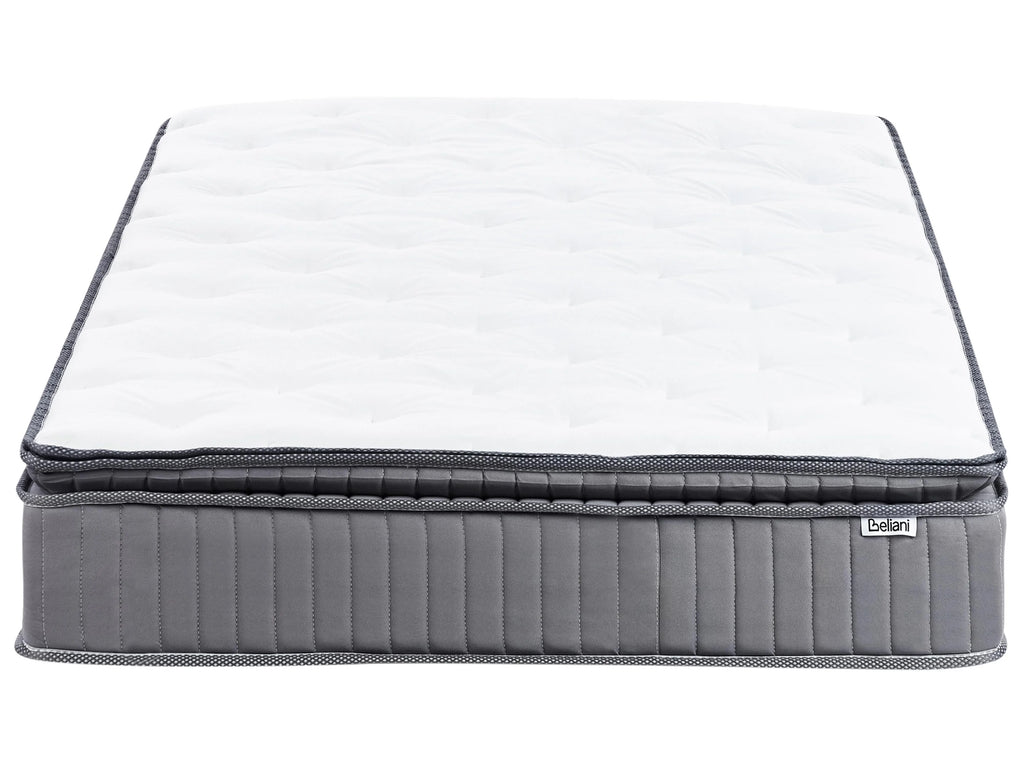 Matelas ressorts ensachés avec mémoire de forme gel H3/4 120x200 cm