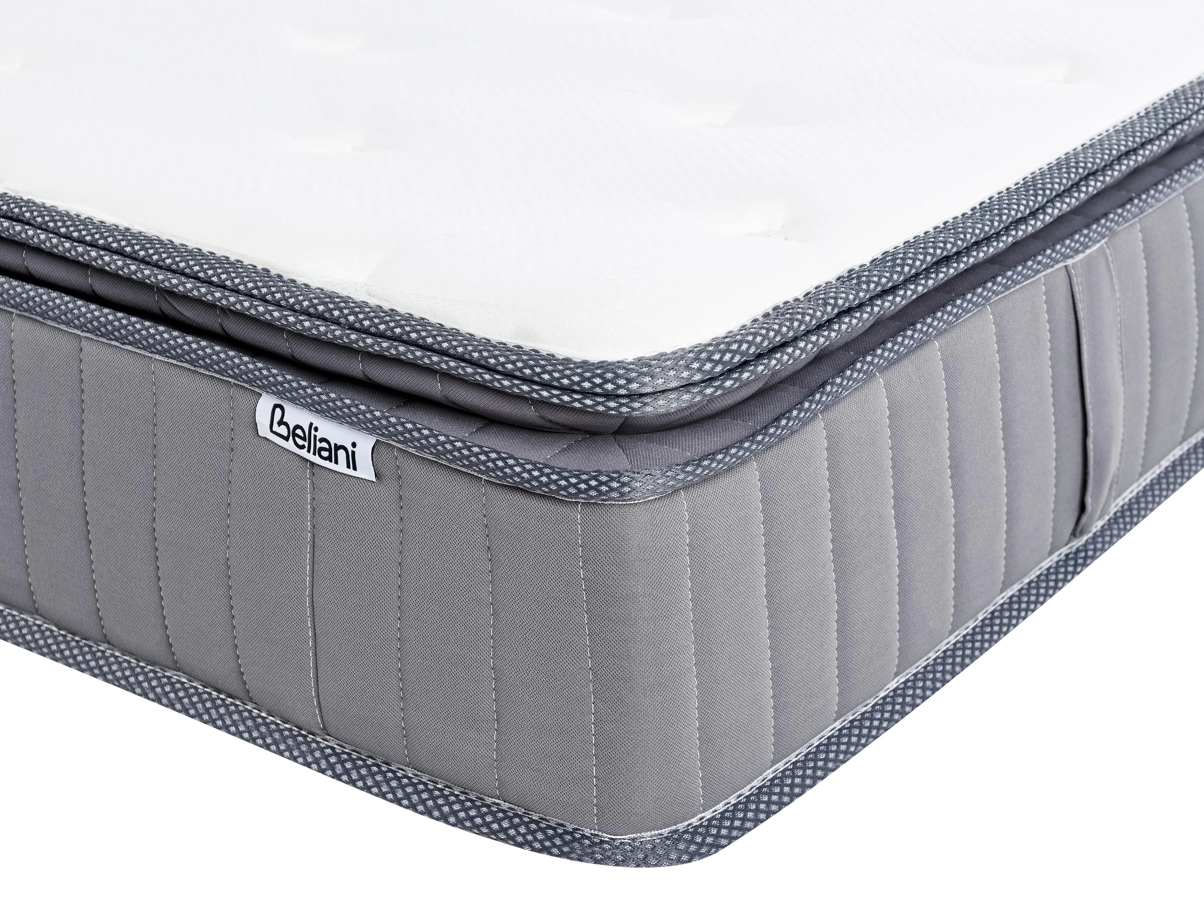 Matelas ressorts ensachés avec mémoire de forme gel H3/4 120x200 cm