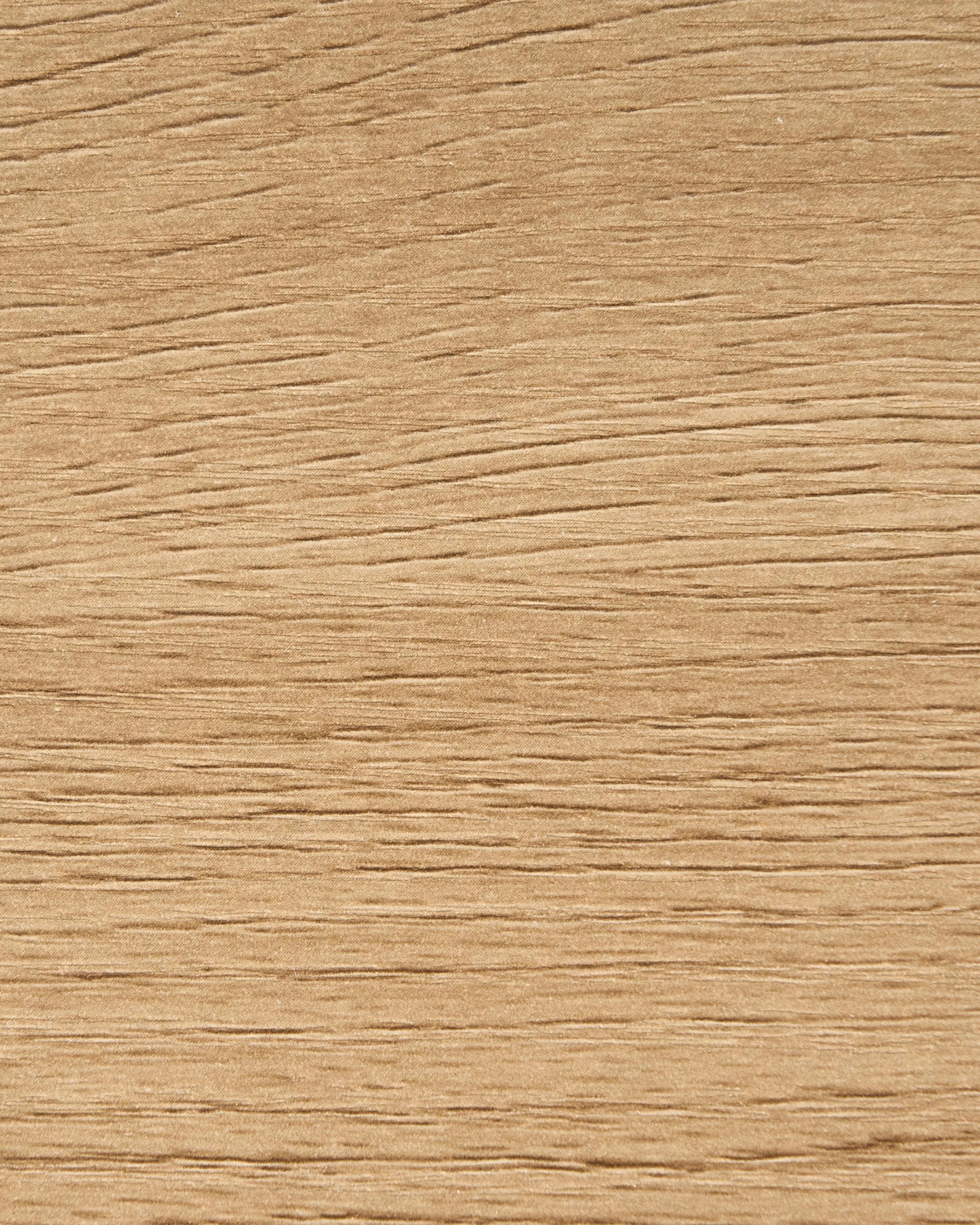 Table de chevet 2 tiroirs Marron clair avec rotin