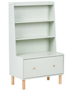 Libreria a 3 ripiani QUILPIE 120 cm Verde chiaro