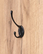 Étagère à chaussures avec porte-manteau Marron clair 70 cm