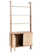 Bibliothèque brun clair 181 cm